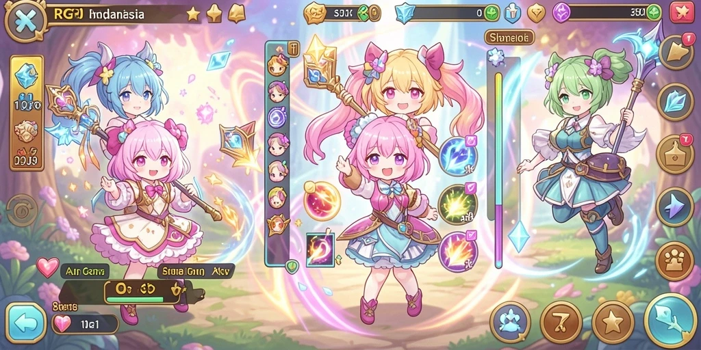 Screenshot ini menunjukkan salah satu level sulit di BINTANGMPO.