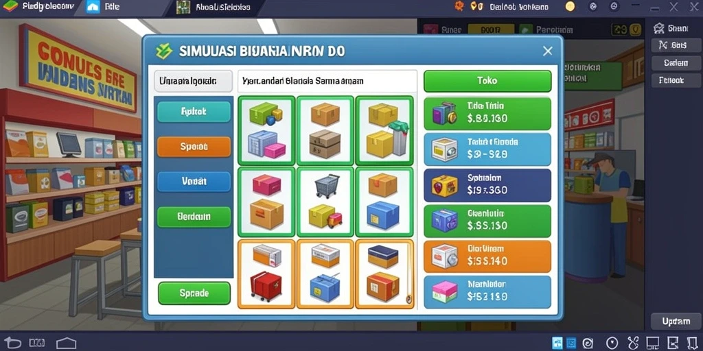 Tampilan awal yang menarik perhatian untuk pemain baru.