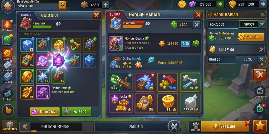Antarmuka pengguna yang intuitif dan menarik.
