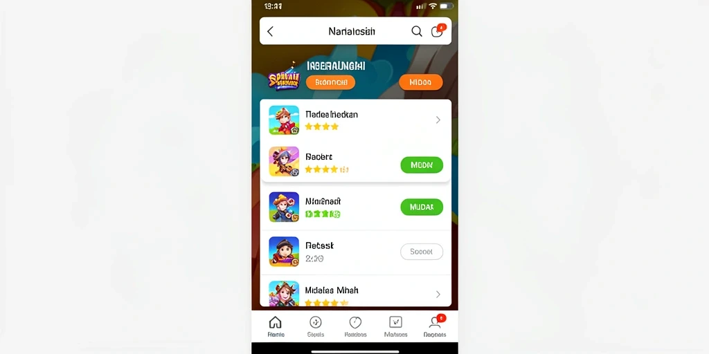 Tampilan antarmuka yang user-friendly.