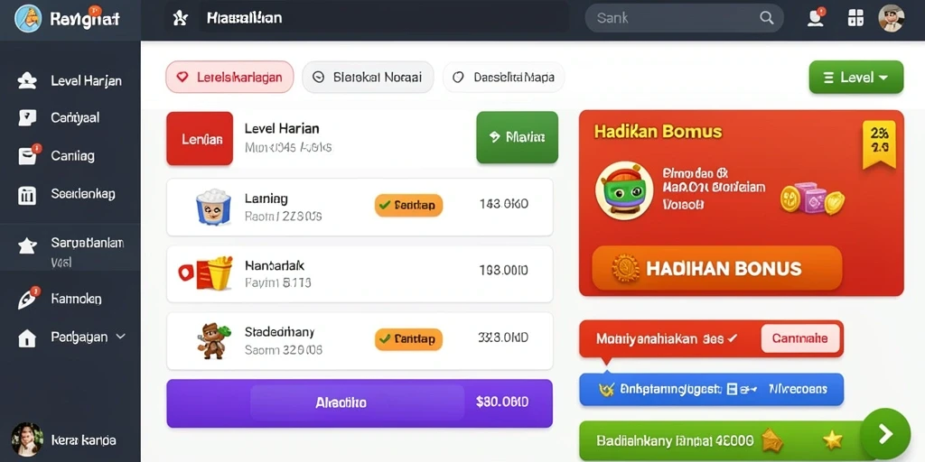 Tampilan antarmuka yang menarik dan mudah digunakan.