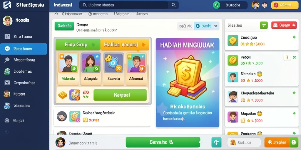 Tampilan antarmuka yang ramah pengguna.