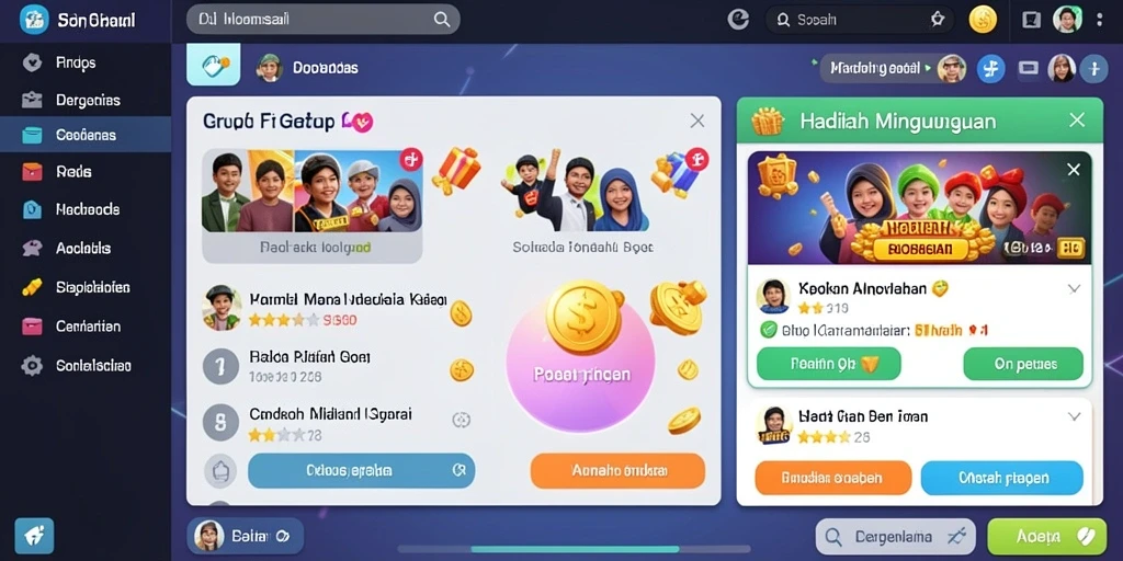 Tampilan antarmuka yang menarik dan mudah dinavigasi.